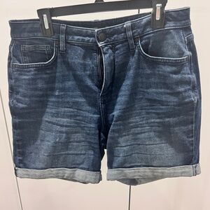 Simply Vera Vera Wang Dark Wash Jean Shorts